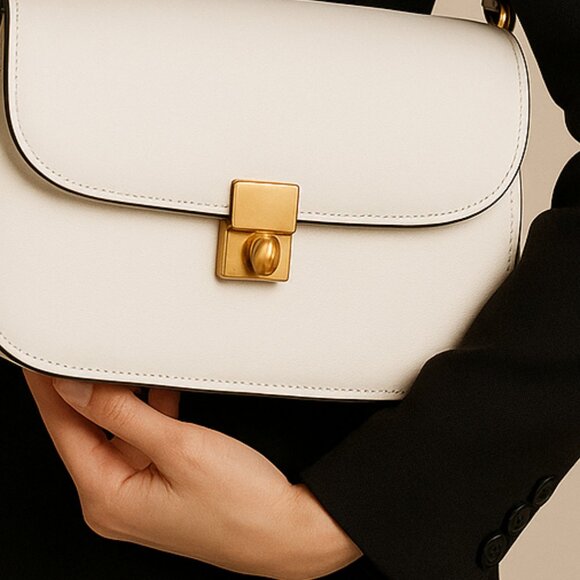 Valentino Handbags - Valentino Garavani White Shoulder Bag